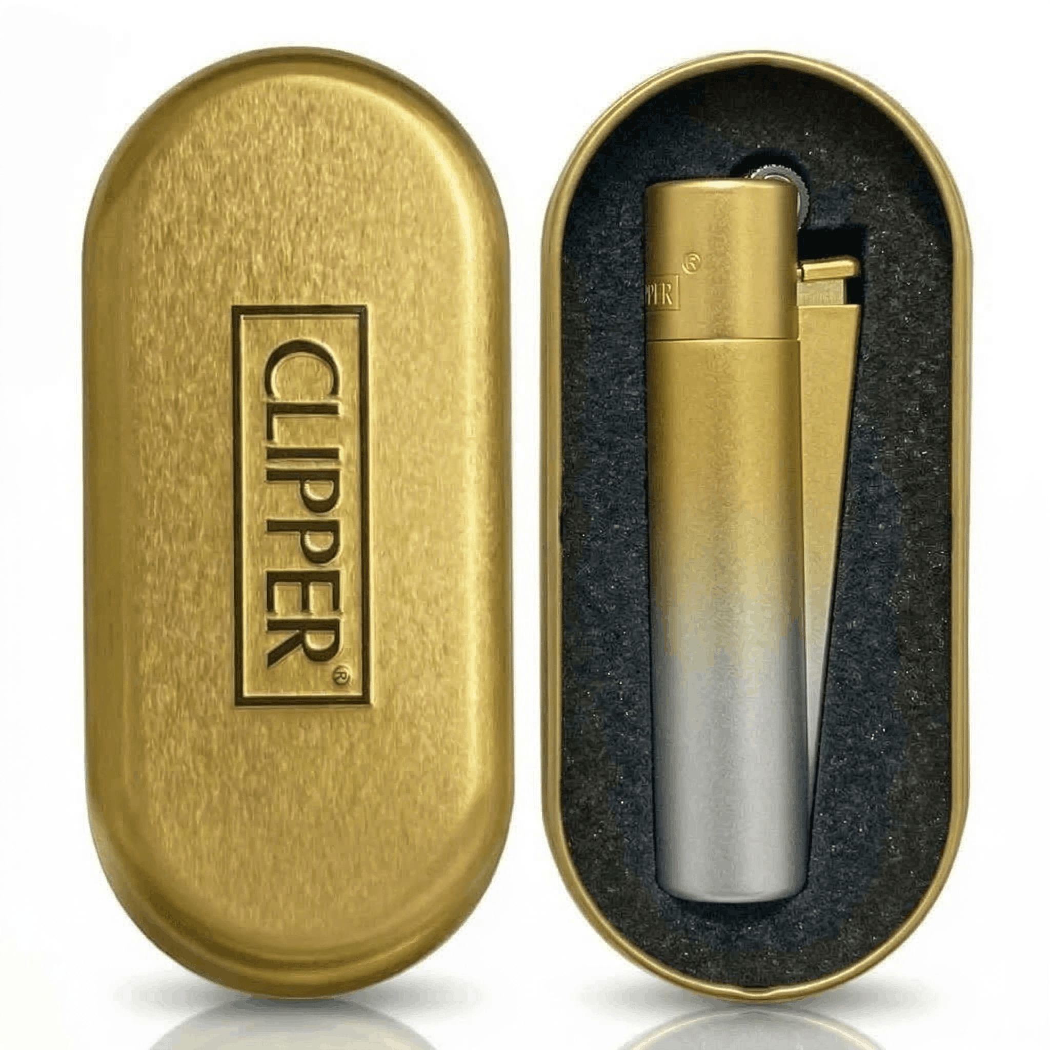 Clipper Large Metal GRADIENT ELEGANCE MATTE with giftbox 